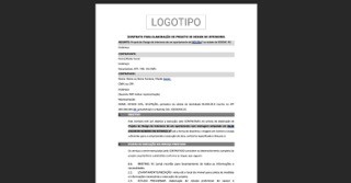 Modelo de contrato